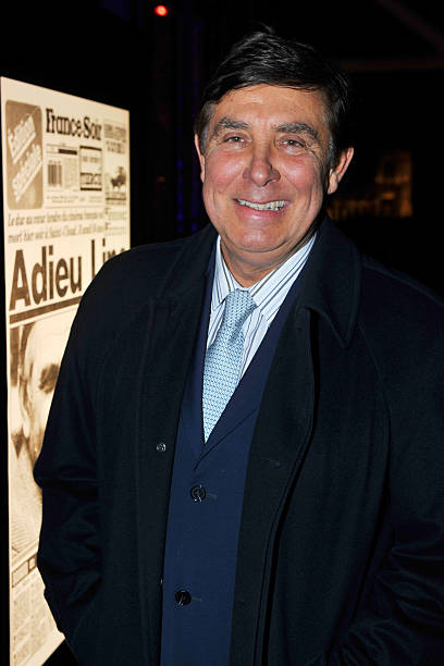 Jean Pierre Foucault attends France Soir Launch Party in Paris.
