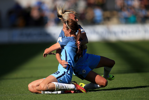 WSL 1: Manchester City Women v Chelsea Ladies FC : News Photo