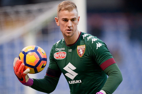 Joe Hart of Torino FC in action during the Serie A football... : News Photo