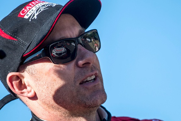 Jon Fogarty is shown on the grid before the Pirelli World Challenge GT ...