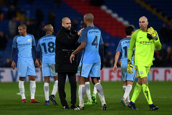 Crystal Palace v Manchester City - The Emirates FA Cup Fourth Round : News Photo