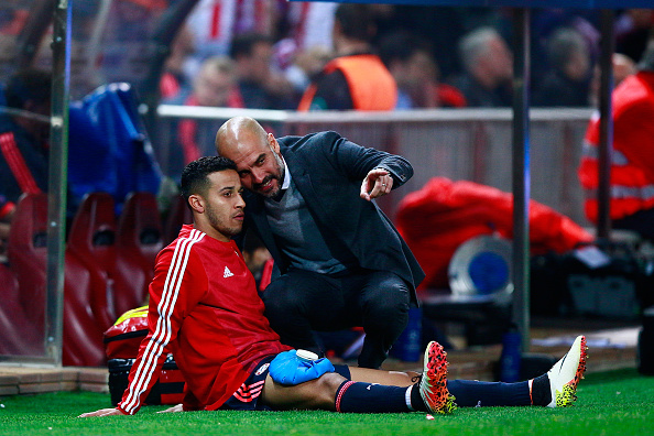 Club Atletico de Madrid v FC Bayern Muenchen - UEFA Champions League Semi Final: First Leg : News Photo