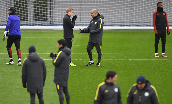 Manchester City Training Session : News Photo