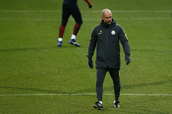 Manchester City Training and Press Conference : News Photo