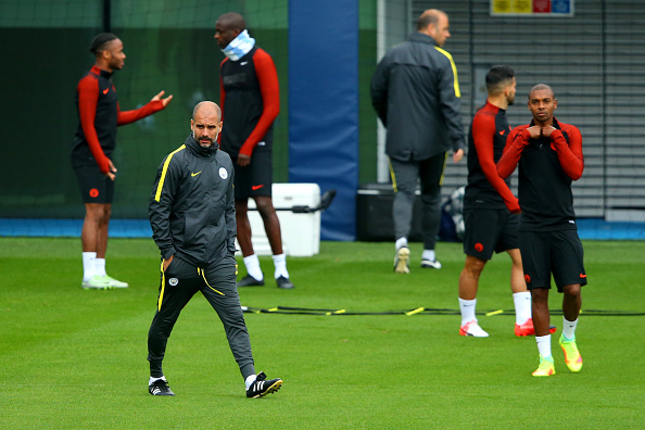 Manchester City Training Session : News Photo