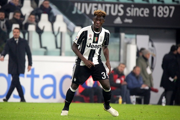 Juventus hand 16-year-old starlet Moise Kean senior debut in... : News Photo