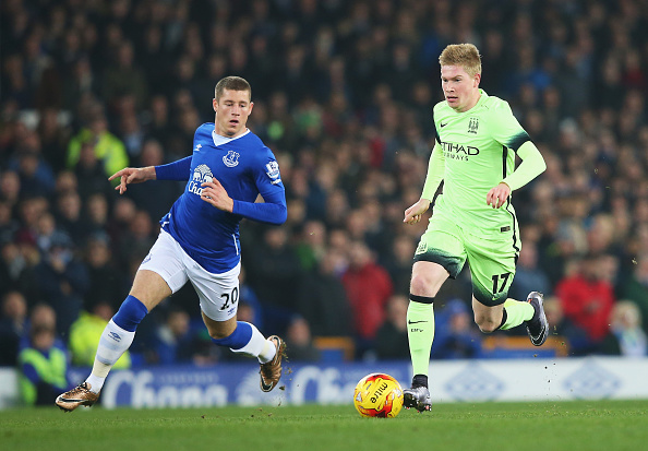 Everton v Manchester City - Capital One Cup Semi Final: First Leg : News Photo