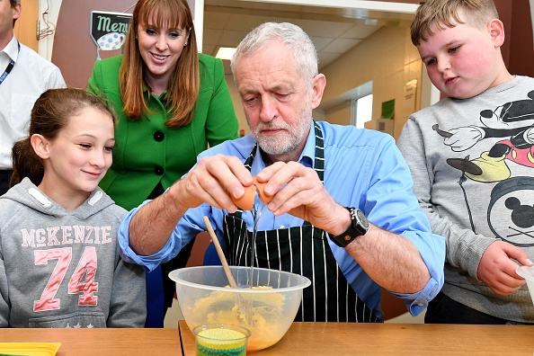 The Labour Party Announce Plans For Free School Meals For All Primary School Children : News Photo