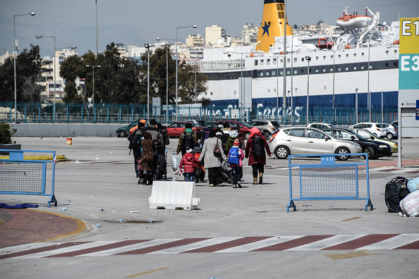 Europe's Migrants Crisis - Passenger Terminal E2 Camp