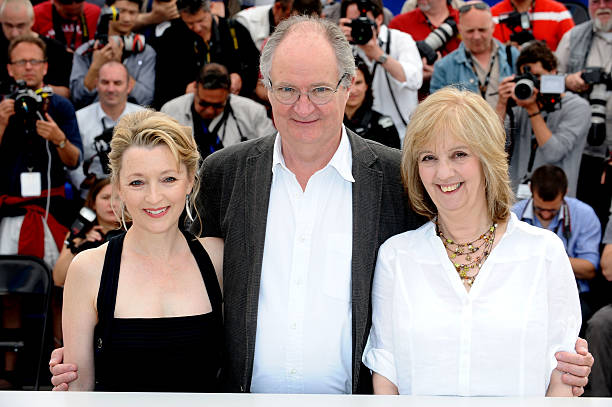 Lesley Manville, Jim Broadbent and Ruth Sheen at the Photocall for 'Another year Premiere' during the 63rd Cannes International Film Festival.
