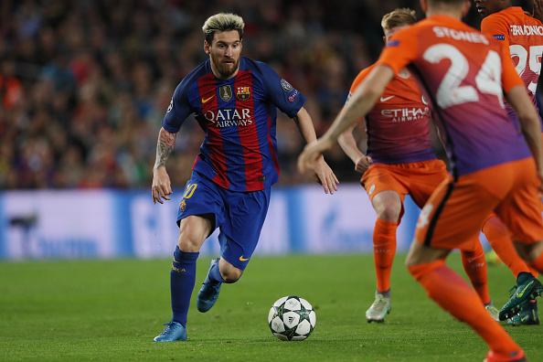 FC Barcelona v Manchester City FC - UEFA Champions League : News Photo