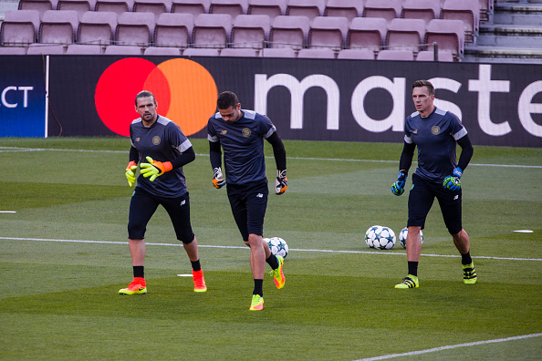 Celtic FC Training Session and Press Conference : News Photo