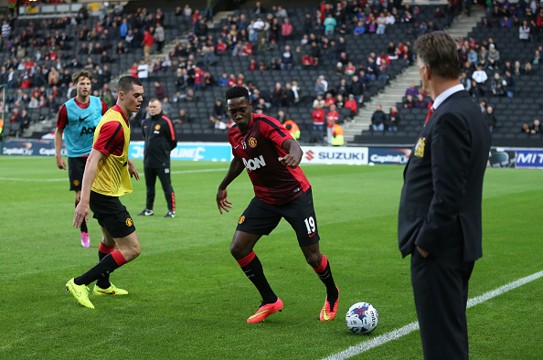 Soccer : Capital One Cup 2nd Round - Milton Keynes Dons v Manchester United : News Photo