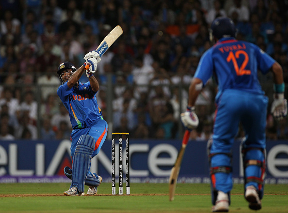 India v Sri Lanka - 2011 ICC World Cup Final : News Photo