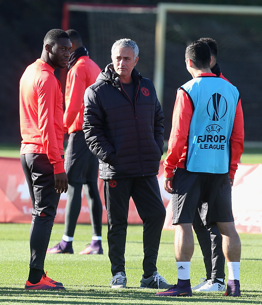 Manchester United Training and Press Conference : News Photo