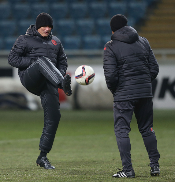 Manchester United Training and Press Conference : News Photo