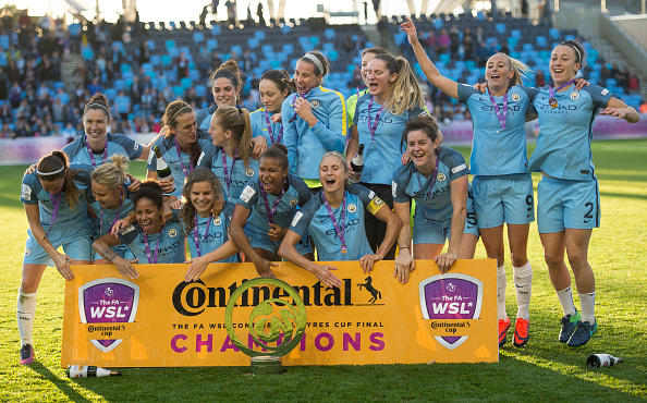 Manchester City Women v Birmingham City Ladies - Continental Cup Final : News Photo