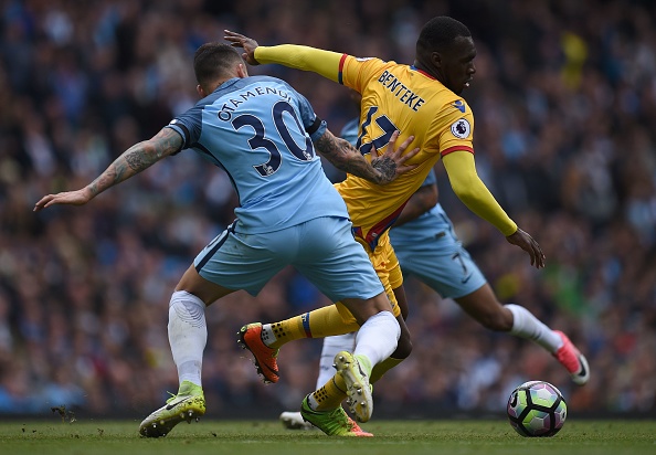 FBL-ENG-PR-MAN CITY-CRYSTAL PALACE : News Photo