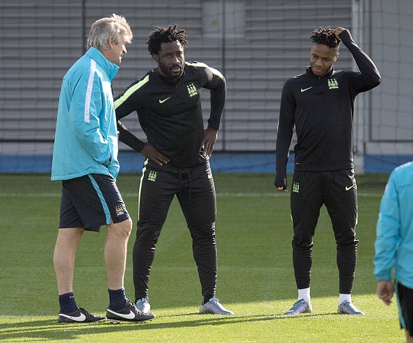 FBL-EUR-C1-MAN CITY-SEVILLA-TRAINING : News Photo