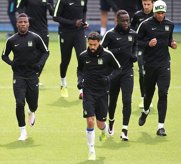 FBL-EUR-C1-MAN CITY-TRAINING : News Photo