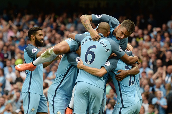 FBL-ENG-PR-MAN CITY-WEST HAM : News Photo