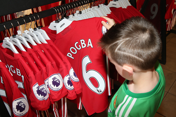 General Views of Manchester United's Megastore : News Photo