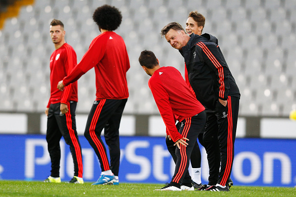 Manchester United Training and Press Conference : News Photo