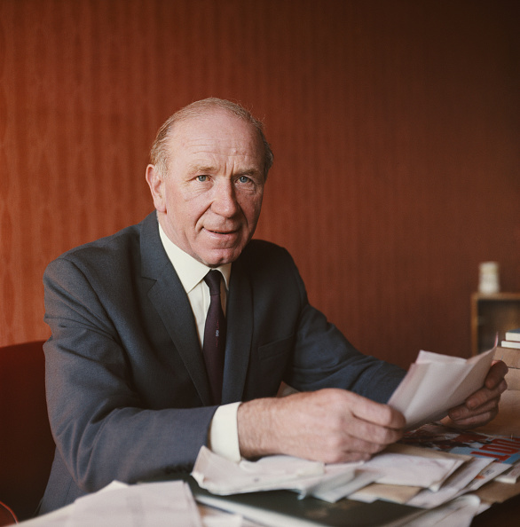 Sir Matt Busby : News Photo