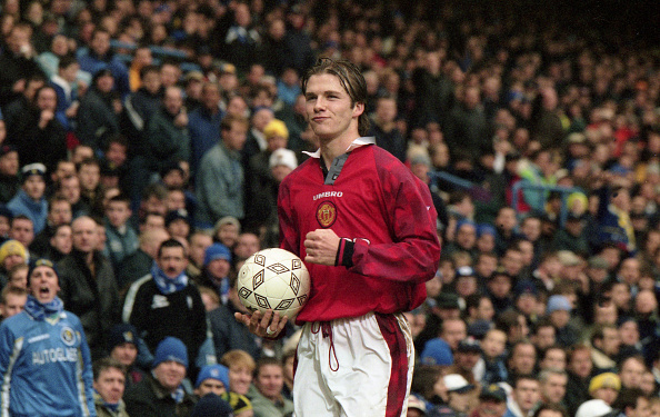 Soccer - Janury 4th 1998, Stamford Bridge, London - Chelsea v Manchester United , FA Cup : News Photo
