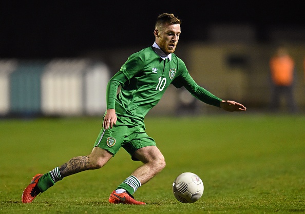 Republic of Ireland v Italy - UEFA U21 Championship Qualifier : News Photo