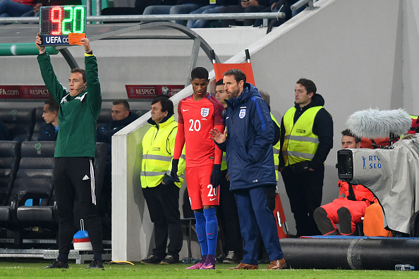 Slovenia v England - FIFA 2018 World Cup Qualifier : News Photo