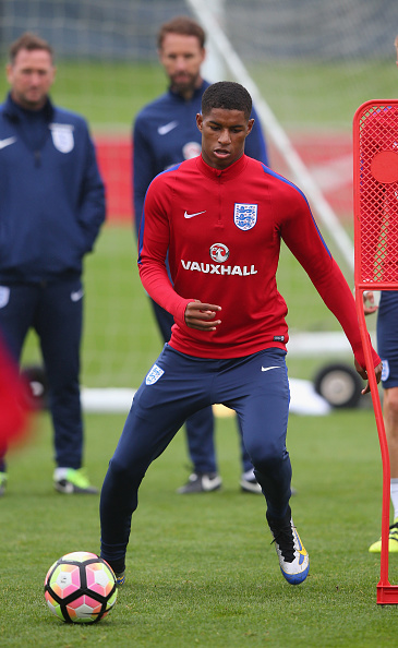 England U21 Training Session and Press Conference : News Photo
