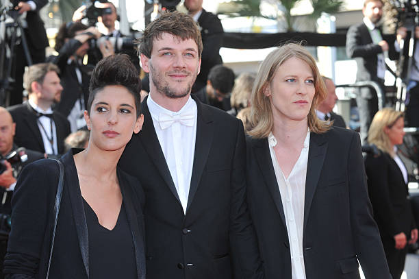 Marie Amachoukeli , Samuel Theis and Claire Burger at the Closing ceremony and 'A Fistful of Dollars' screening during 67th Cannes Film Festival