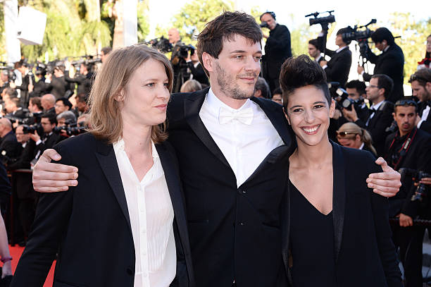 Marie Amachoukeli , Samuel Theis and Claire Burger at the Closing ceremony and 'A Fistful of Dollars' screening during 67th Cannes Film Festival