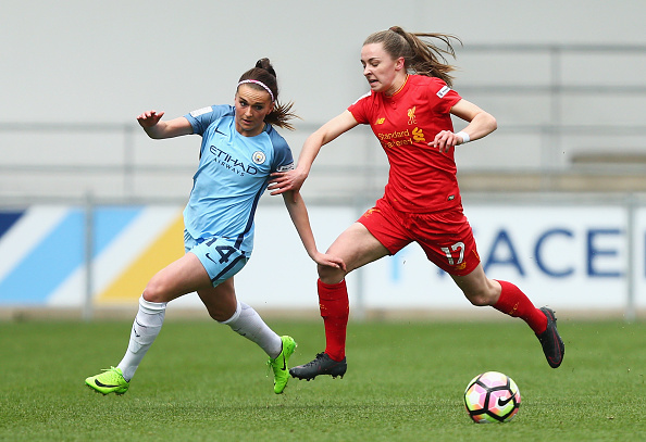 Manchester City Women v Liverpool Ladies: SSE Women's FA Cup Semi-Final : News Photo