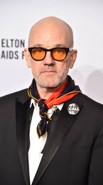 NEW YORK, NY - NOVEMBER 05:  Michael Stipe attends the Elton John AIDS Foundation's...