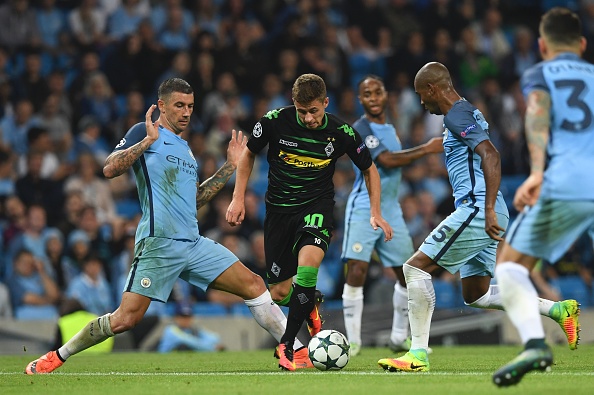 FBL-EUR-C1-MAN CITY-MONCHENGLADBACH : News Photo