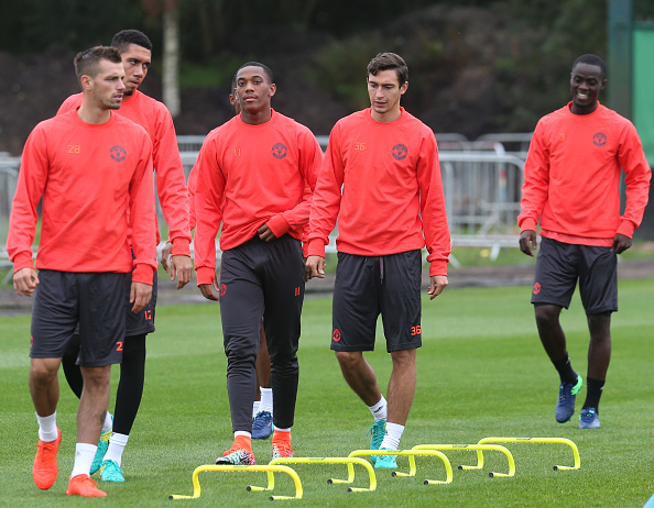 Manchester United Training and Press Conference : News Photo