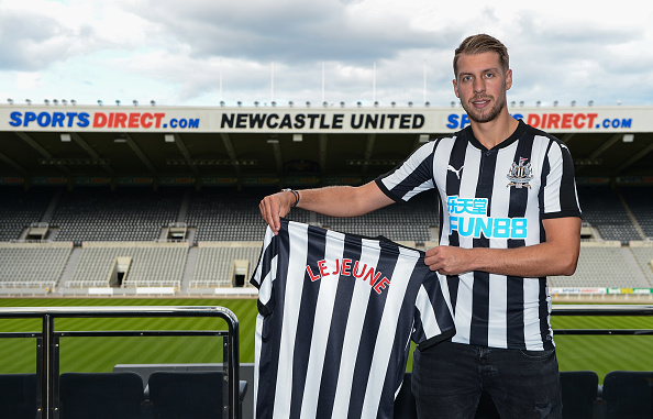 Newcastle Unveil New Signing Florian Lejeune : News Photo
