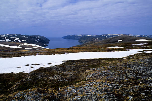 Norway, Near Honningsvag, Landscape Near North Cape.