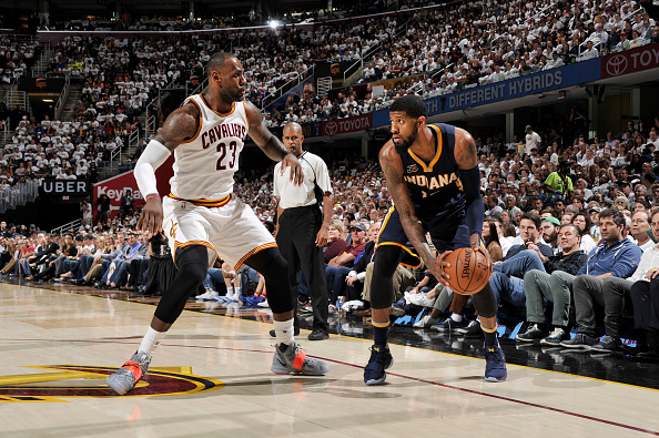 Indiana Pacers v Cleveland Cavaliers - Game Two : News Photo