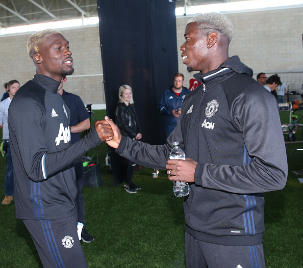 Manchester United Unveil New Signing Paul Pogba : News Photo