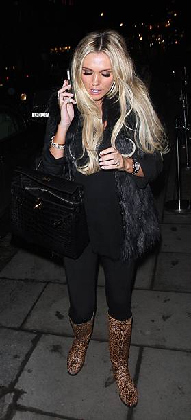 Petra Ecclestone at Nobu restaurant on January 23, 2013 in London, England.