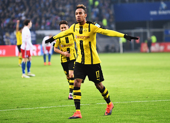 Image result for Pierre-Emerick Aubameyang 2016-17