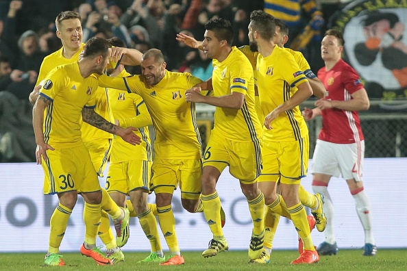 FC Rostov vs Manchester United - UEFA Europa League : News Photo