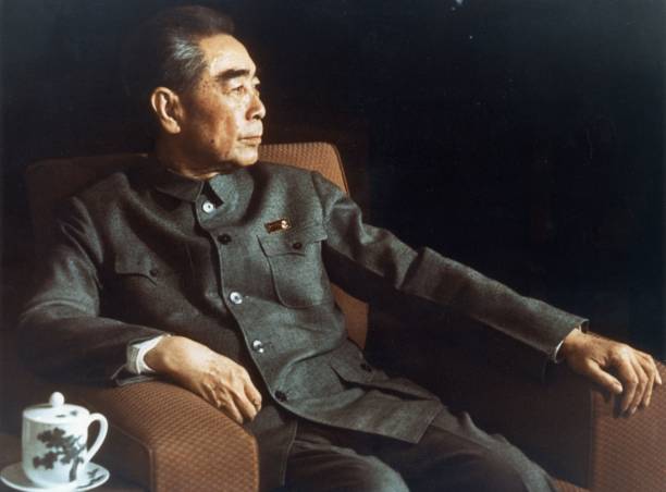 Portrait of Chinese Premier Zhou Enlai taken in 1973 when he had cancer