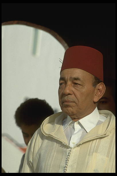 Portrait of Hassan II.