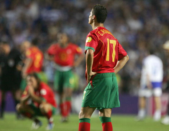 Portuguese forward Cristiano Ronaldo is : News Photo