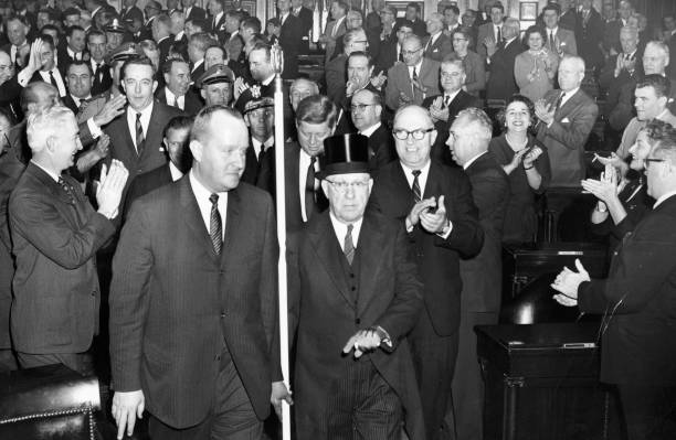 President-elect John F. Kennedy arrives at the Mass. State House to speak a joint session of Legislature on Jan. 9, 1961.