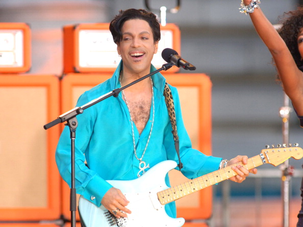 Prince, Featuring Tamar, Performs at the Good Morning America Summer Concert Series - June 16, 2006